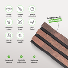 Painel Ripado Laminado De Eva Autocolante | Linha Urban Meu R